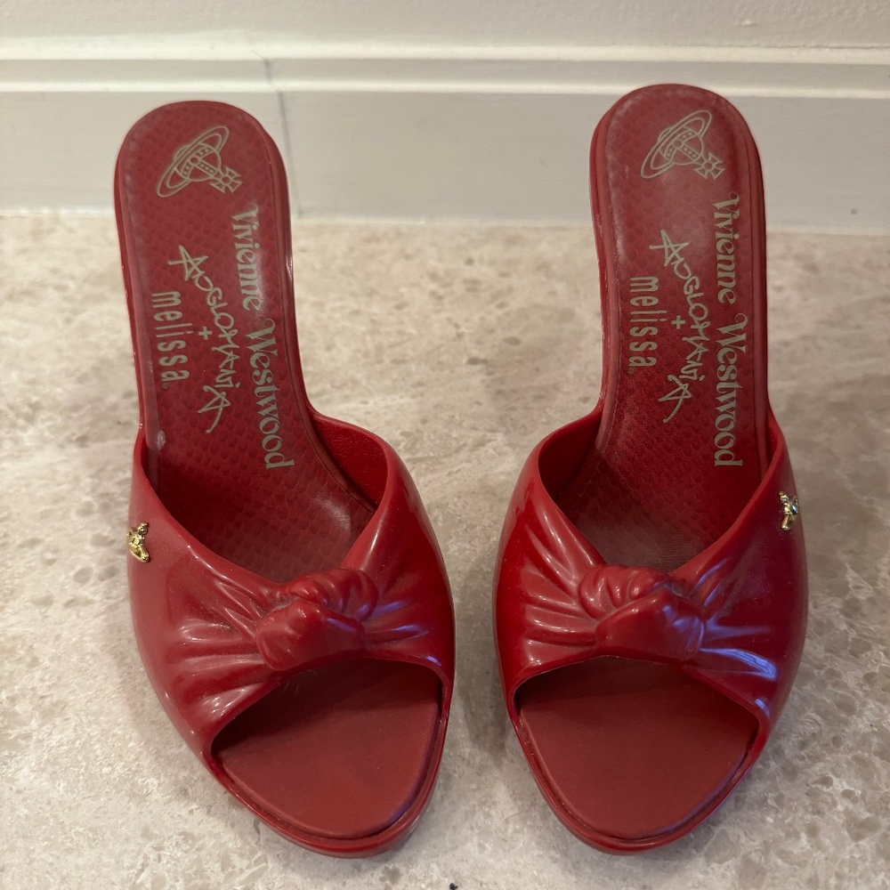 Vivienne Westwood Slide-On Sandals Heels Size 6